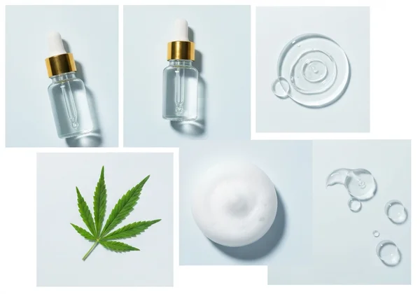 Kolaj bahan penjagaan kulit semula jadi, tidak menyumbat pori.